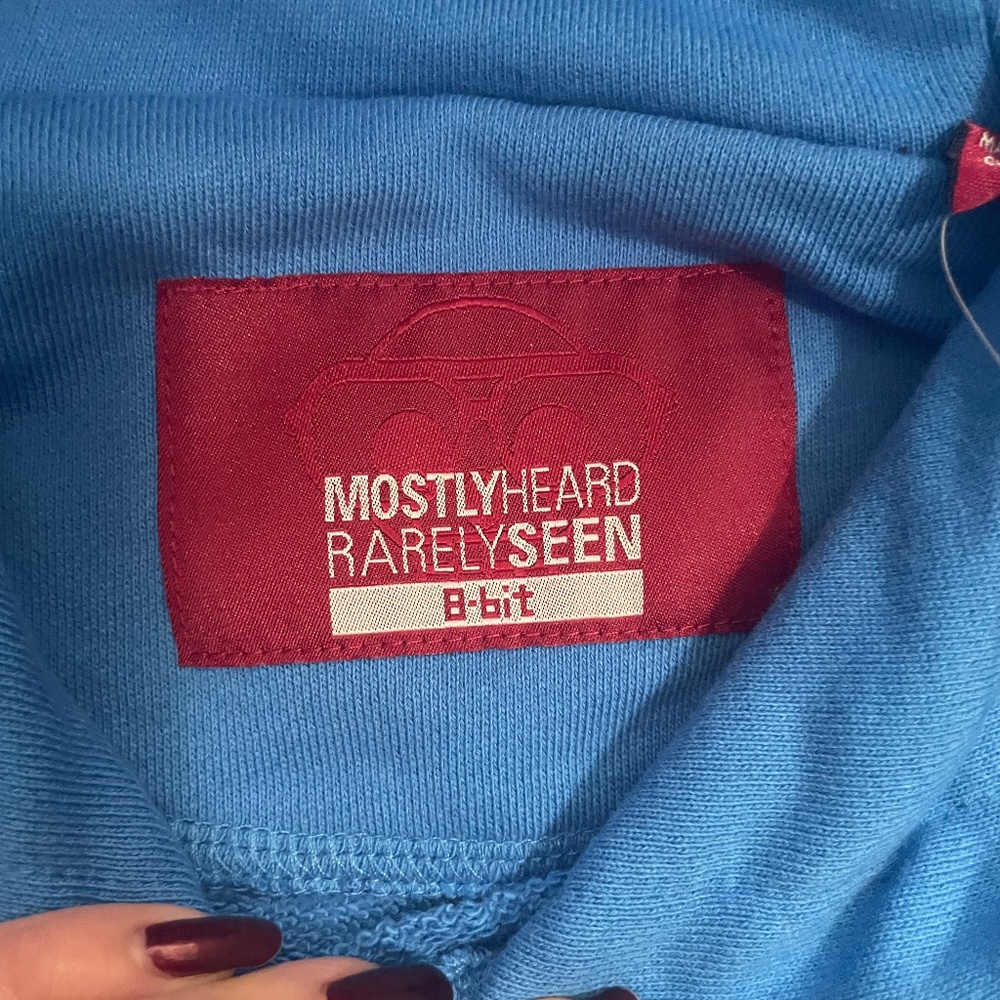 Mostly Heard Rarely Seen 8-Bit Prims Air Hoodie Size M NWT - Picture 3 of 8